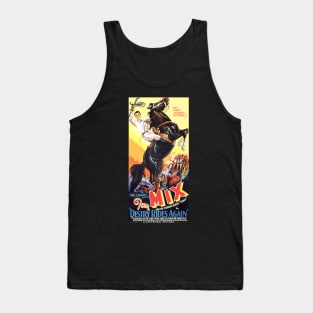 Vintage Western Movie Poster - Destry Rides Again Tank Top